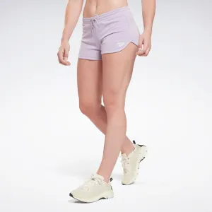 Reebok Apparel Women Reebok Identity French Terry Shorts PUROAS