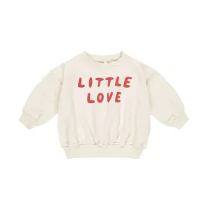 Relaxed Fleece Sweatshirt || Little Love