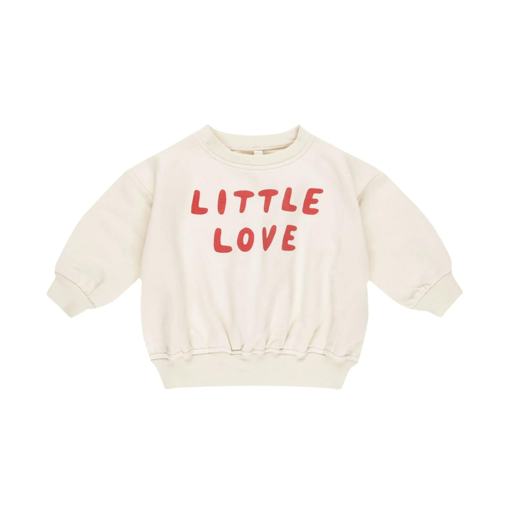 Relaxed Fleece Sweatshirt || Little Love