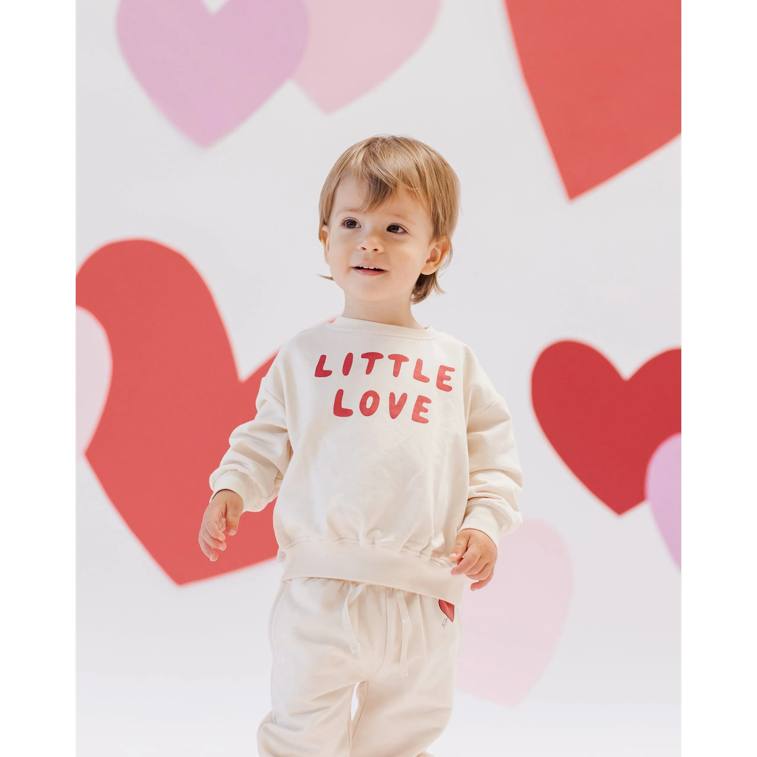 Relaxed Fleece Sweatshirt || Little Love