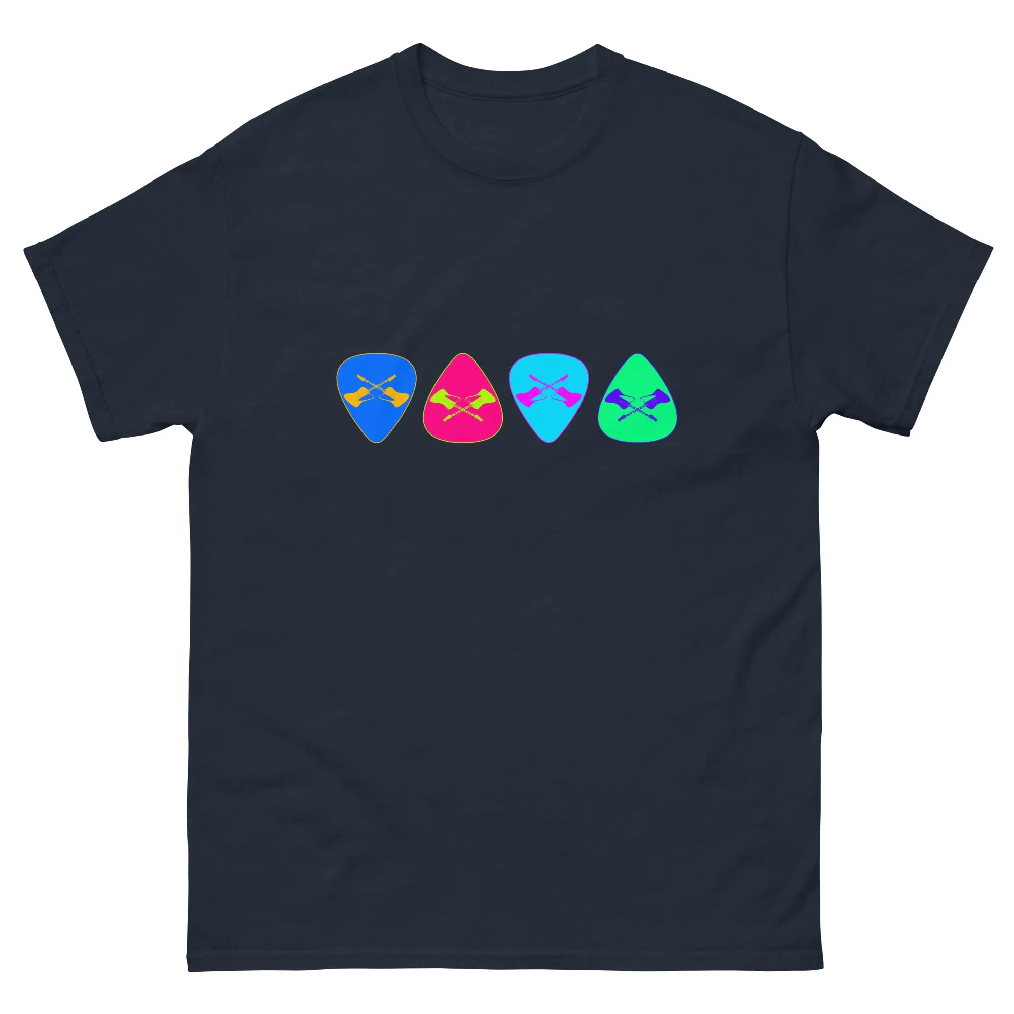 Retro Guitar Picks T-shirt