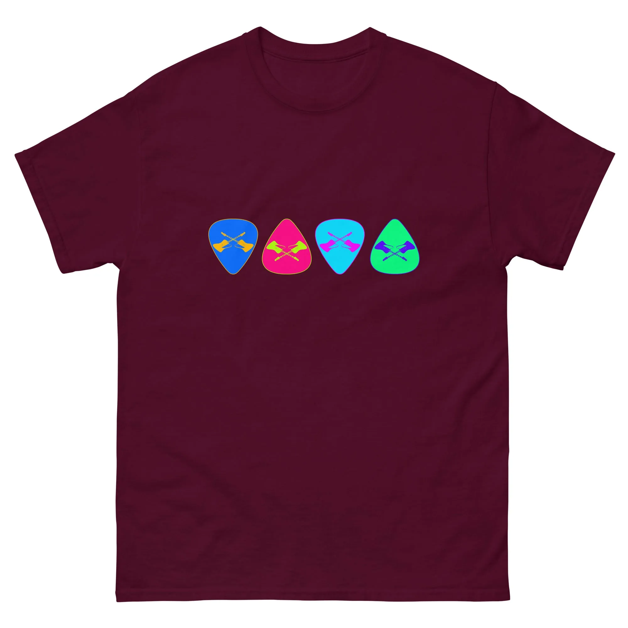 Retro Guitar Picks T-shirt