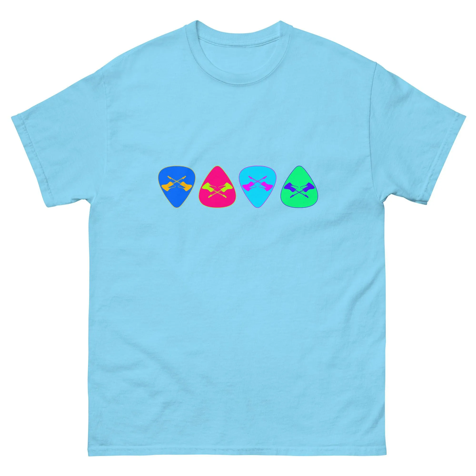 Retro Guitar Picks T-shirt