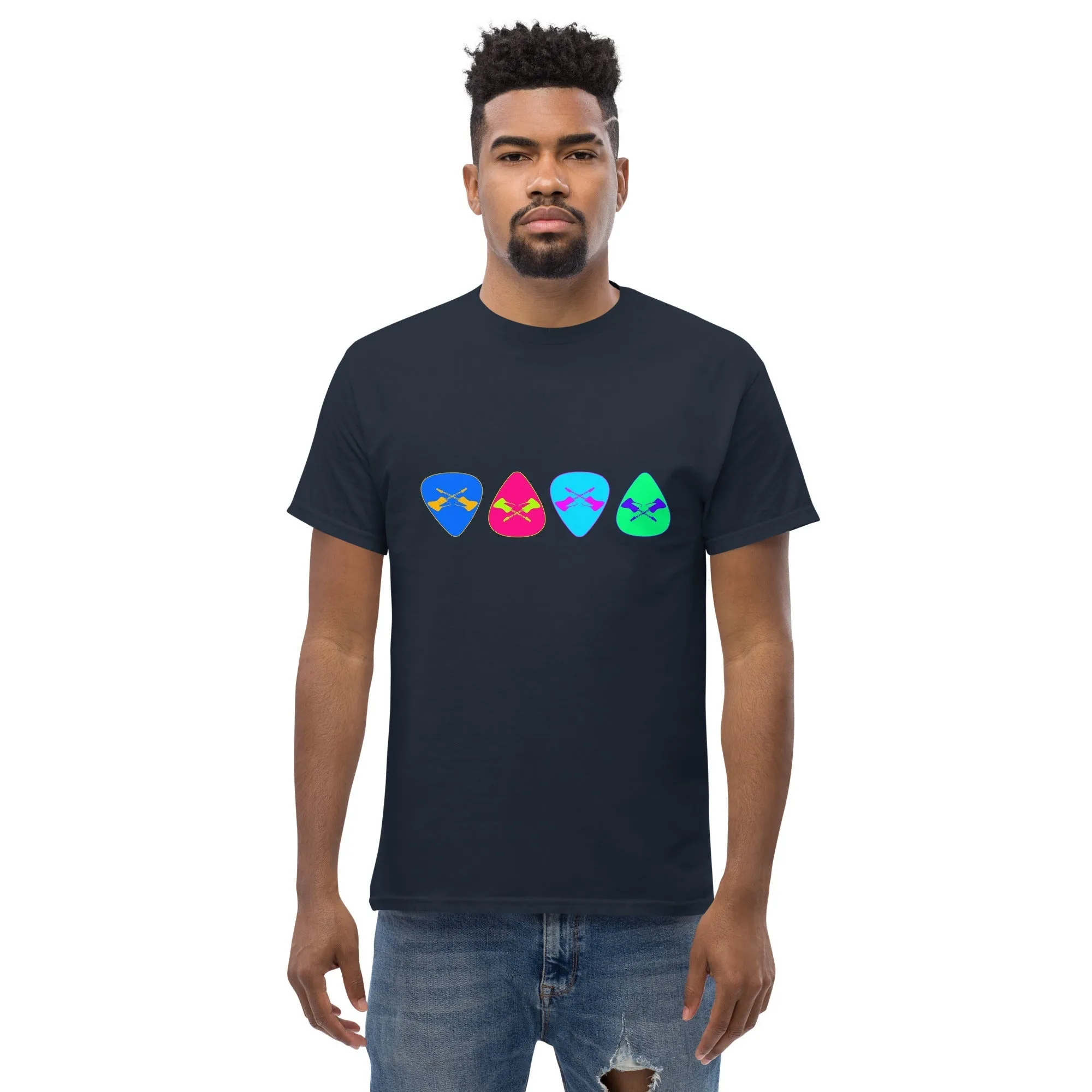 Retro Guitar Picks T-shirt