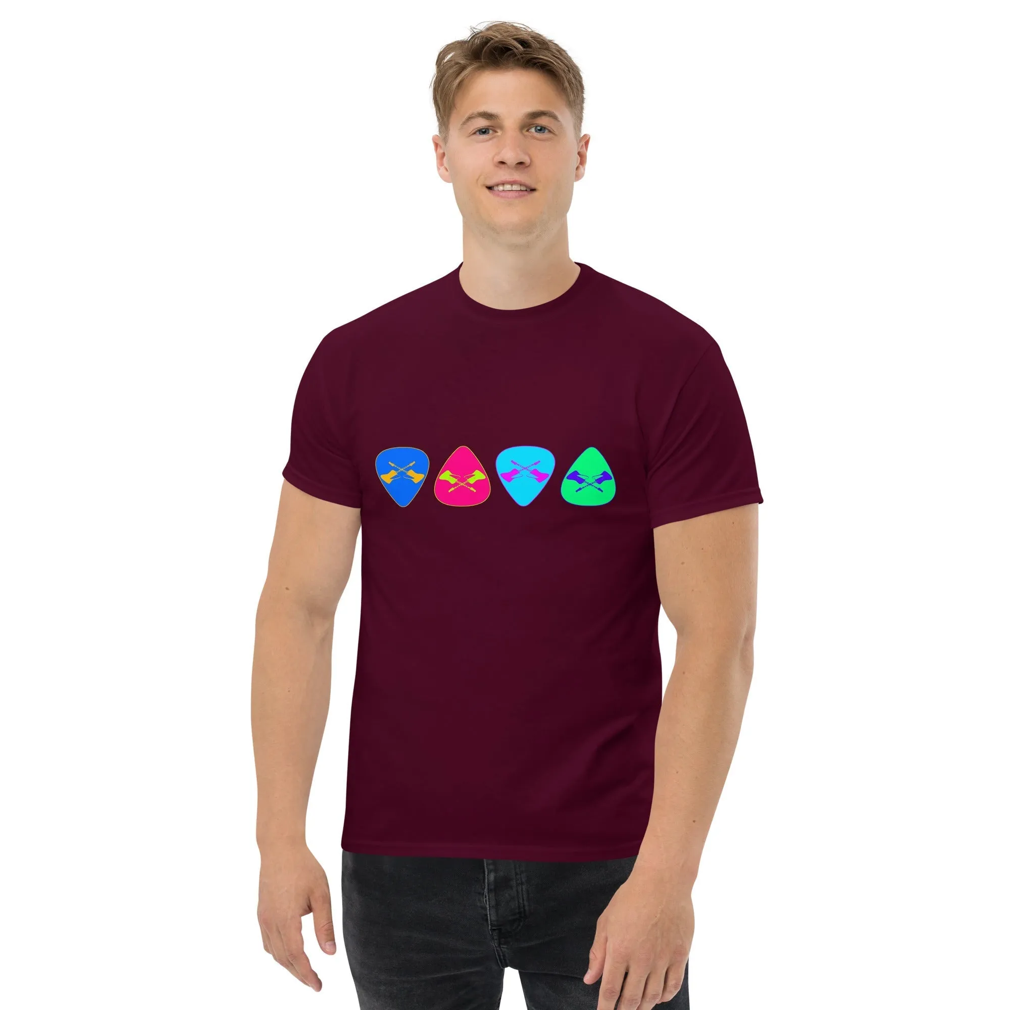 Retro Guitar Picks T-shirt