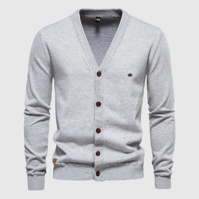 Roberto Russo Rivoli Cotton Cardigan