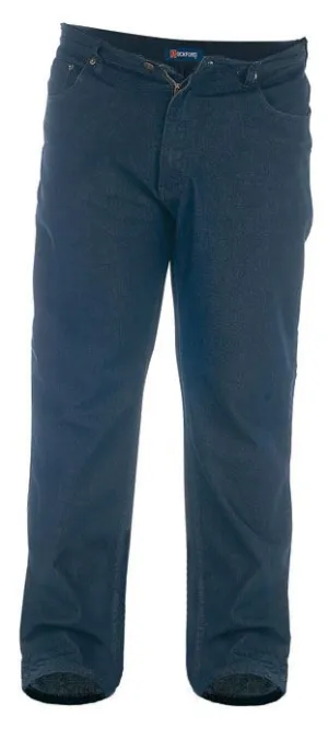 Rockford Comfort Fit Extra Tall Jeans (Black 720) Waist 32" to 50"