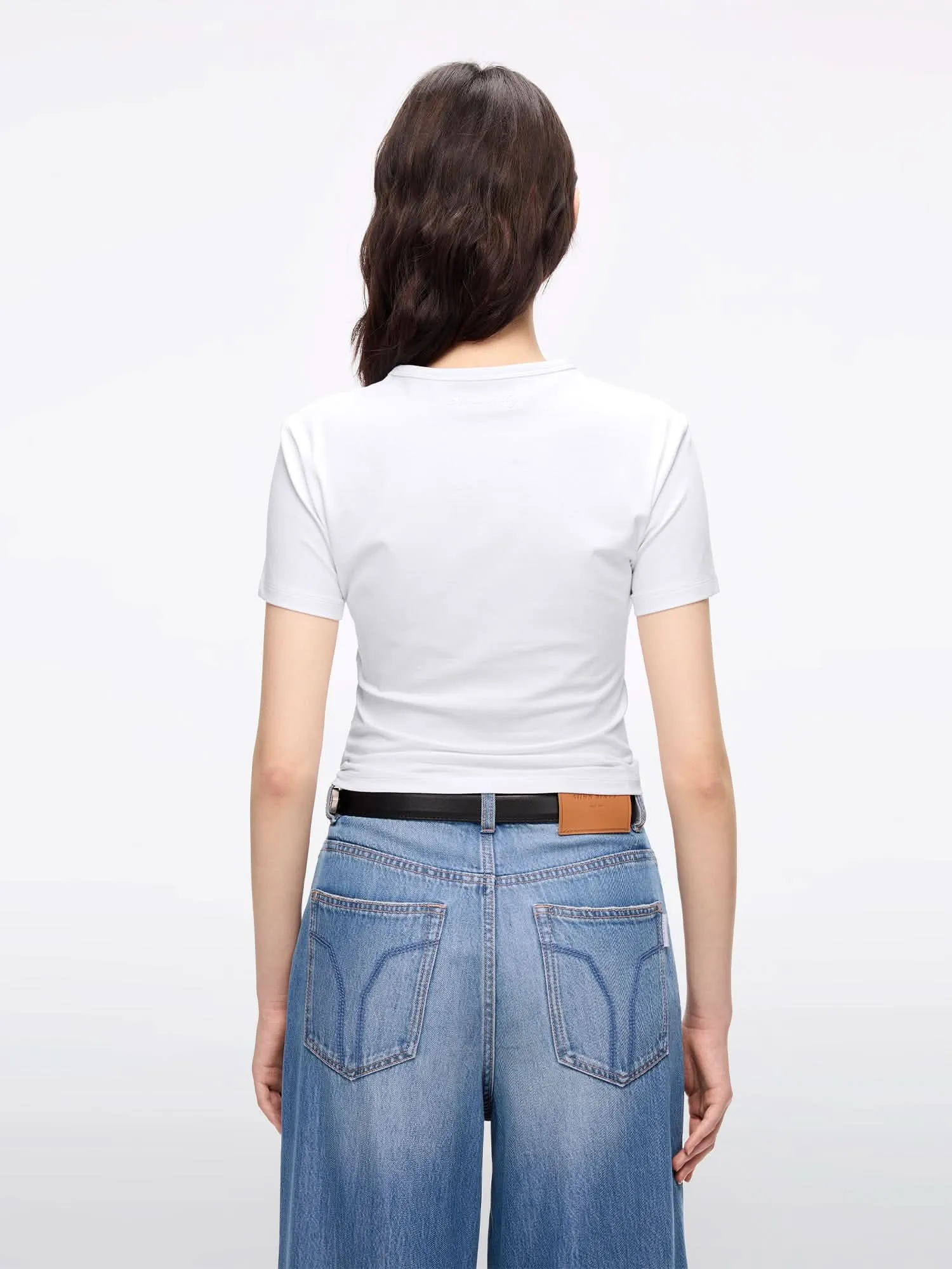 Round Neck Short-Sleeve T-Shirt