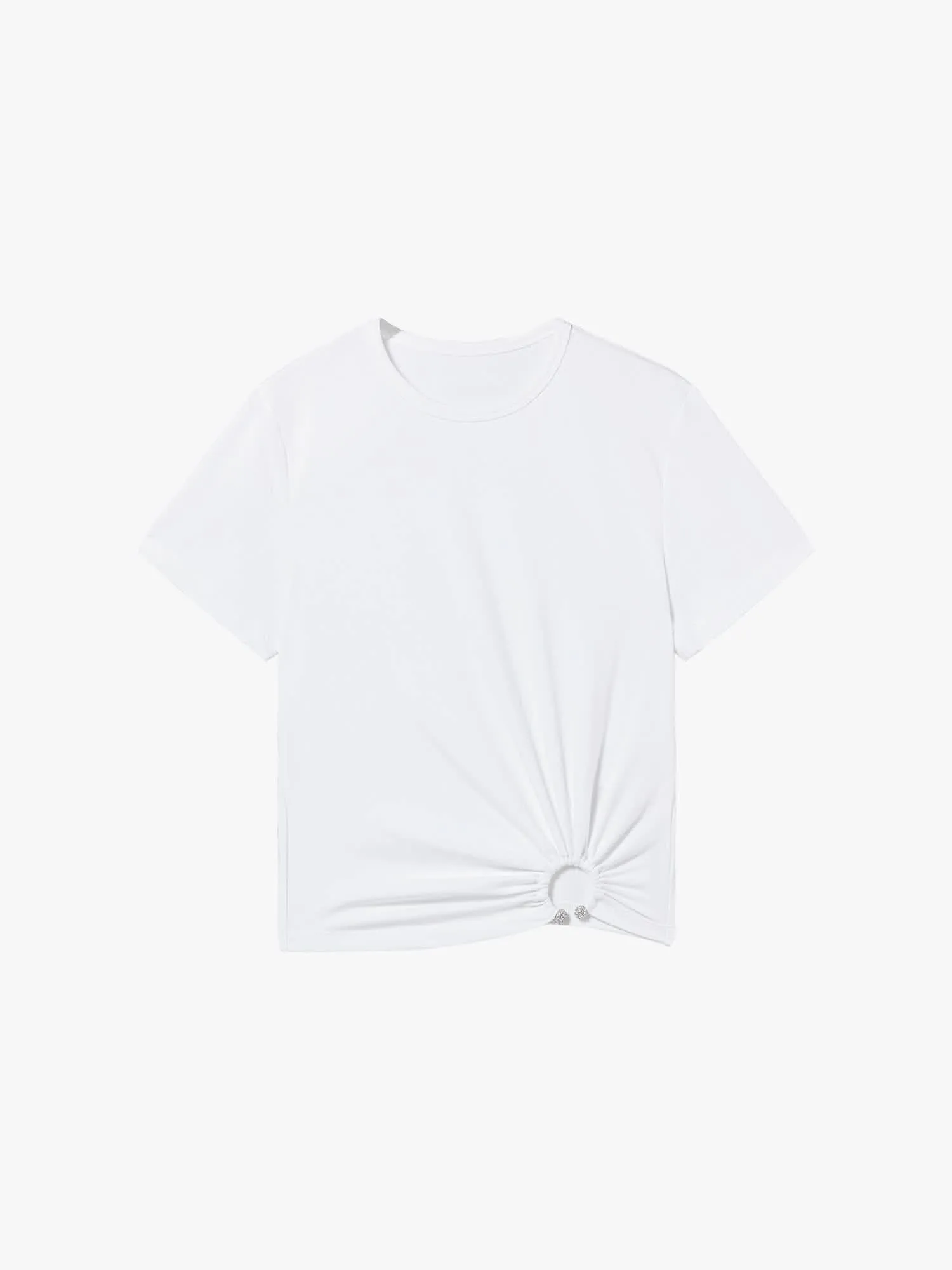 Round Neck Short-Sleeve T-Shirt