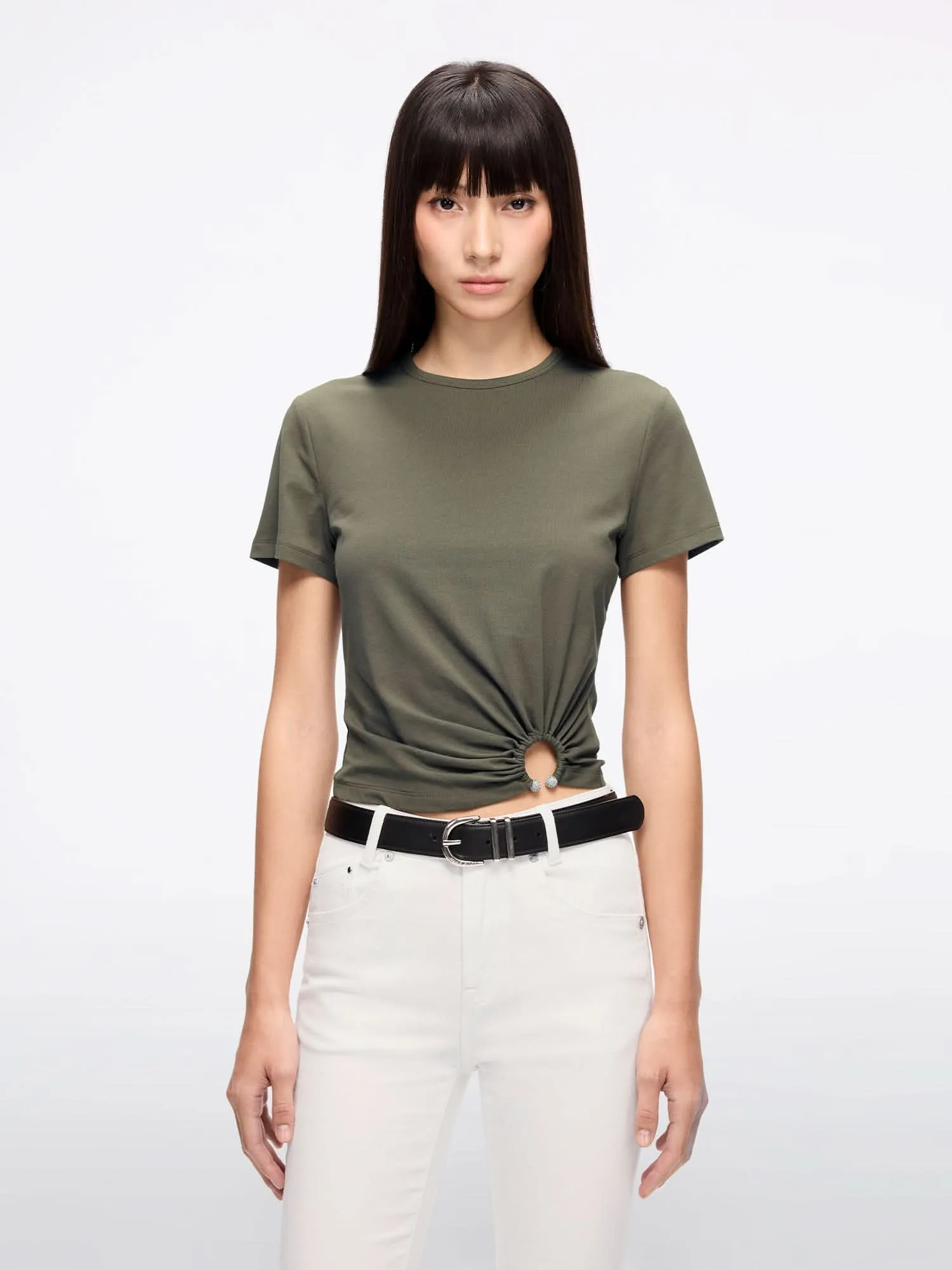 Round Neck Short-Sleeve T-Shirt