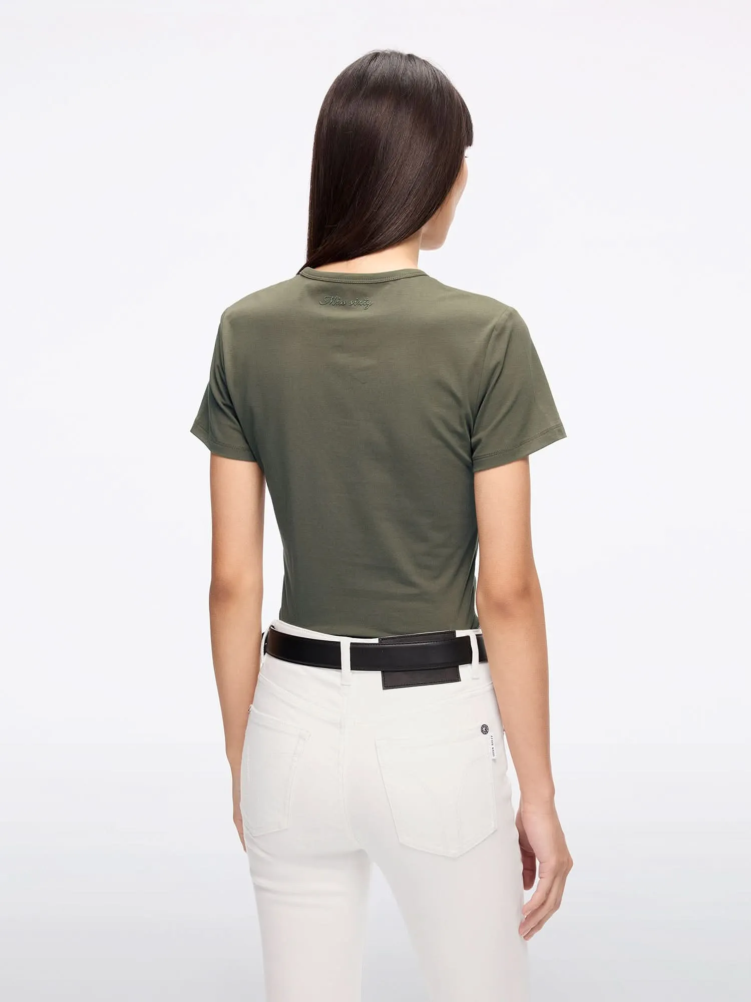 Round Neck Short-Sleeve T-Shirt