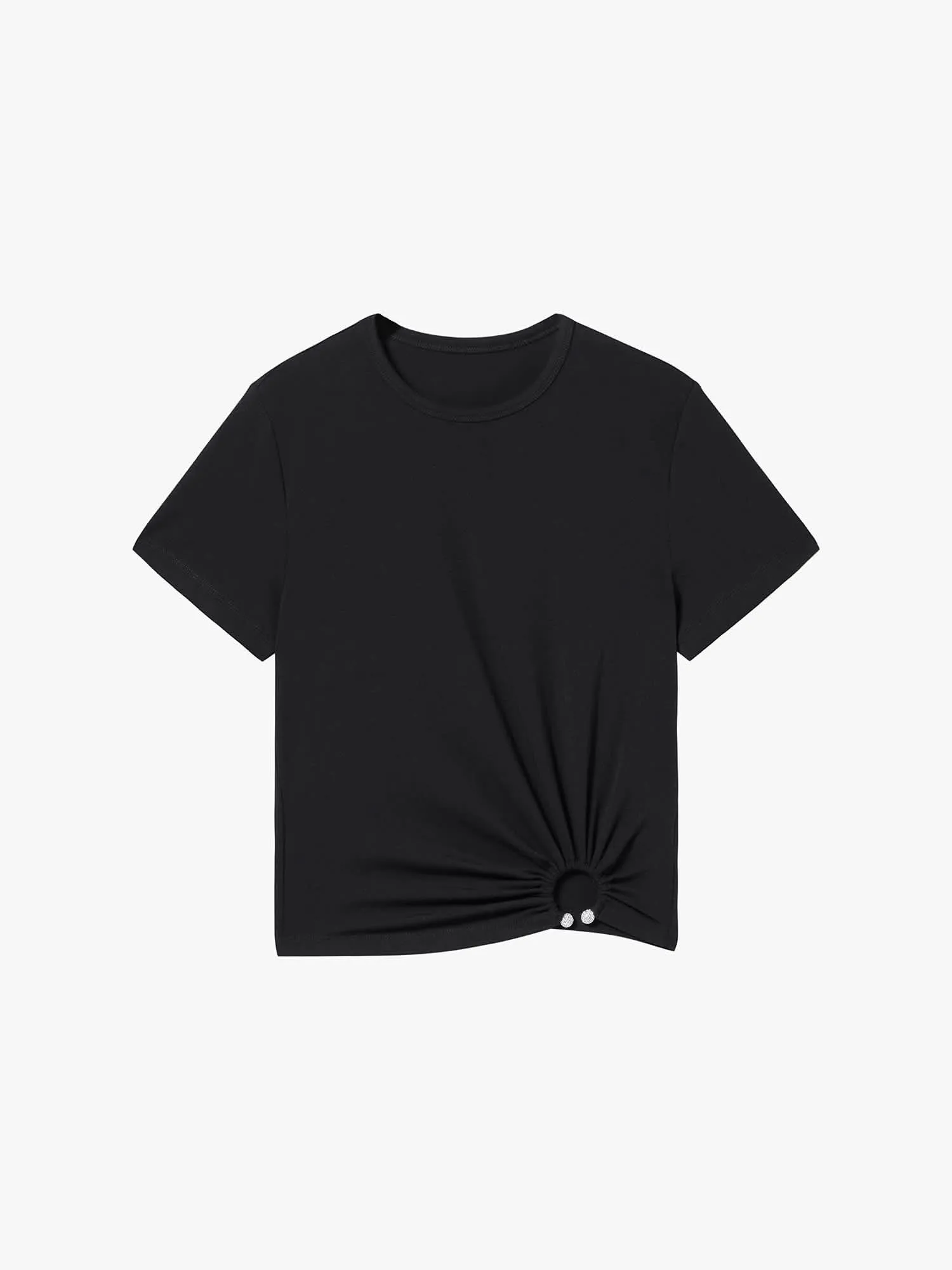 Round Neck Short-Sleeve T-Shirt