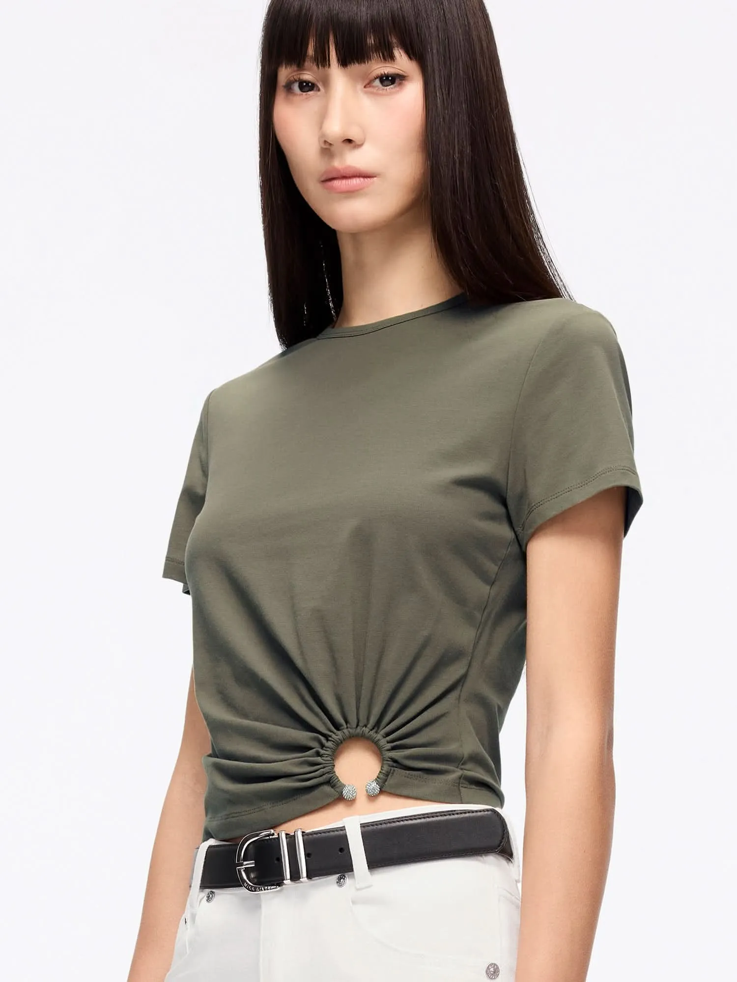 Round Neck Short-Sleeve T-Shirt