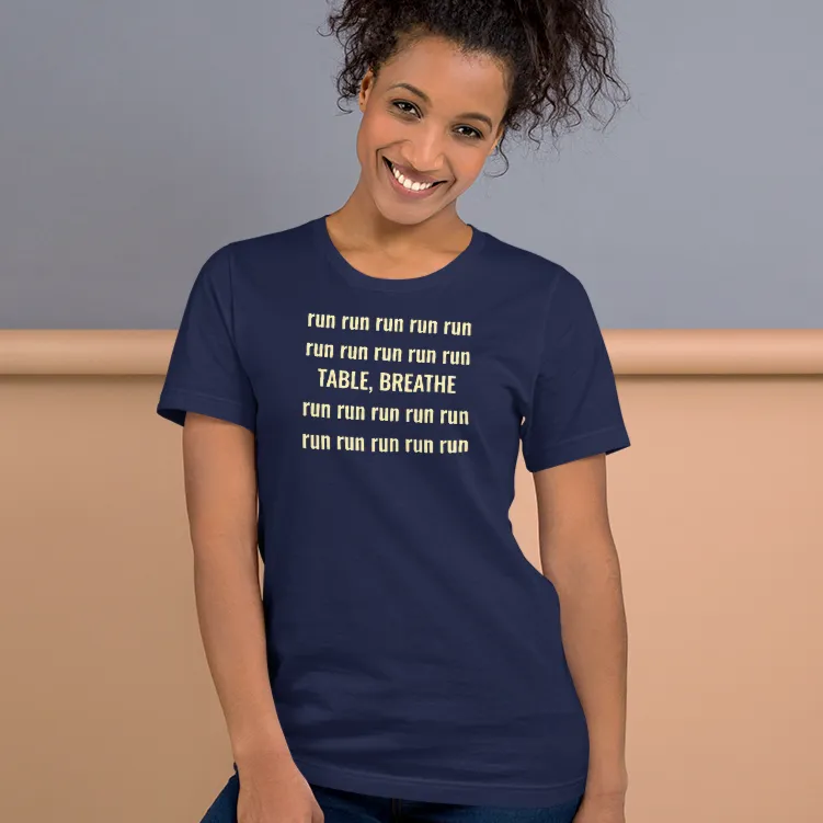 Run/Breathe Agility T-Shirts - Dark