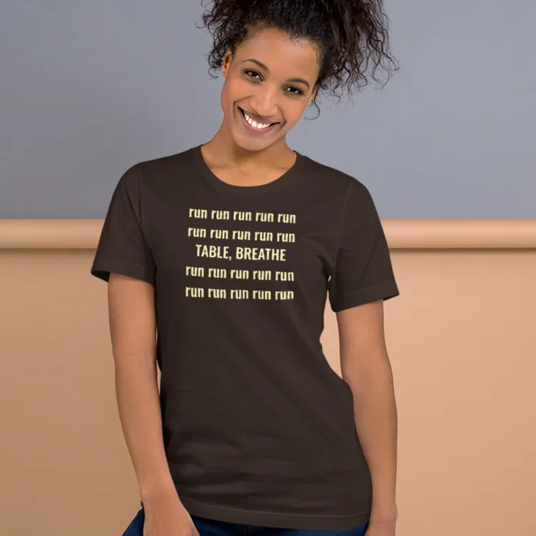 Run/Breathe Agility T-Shirts - Dark