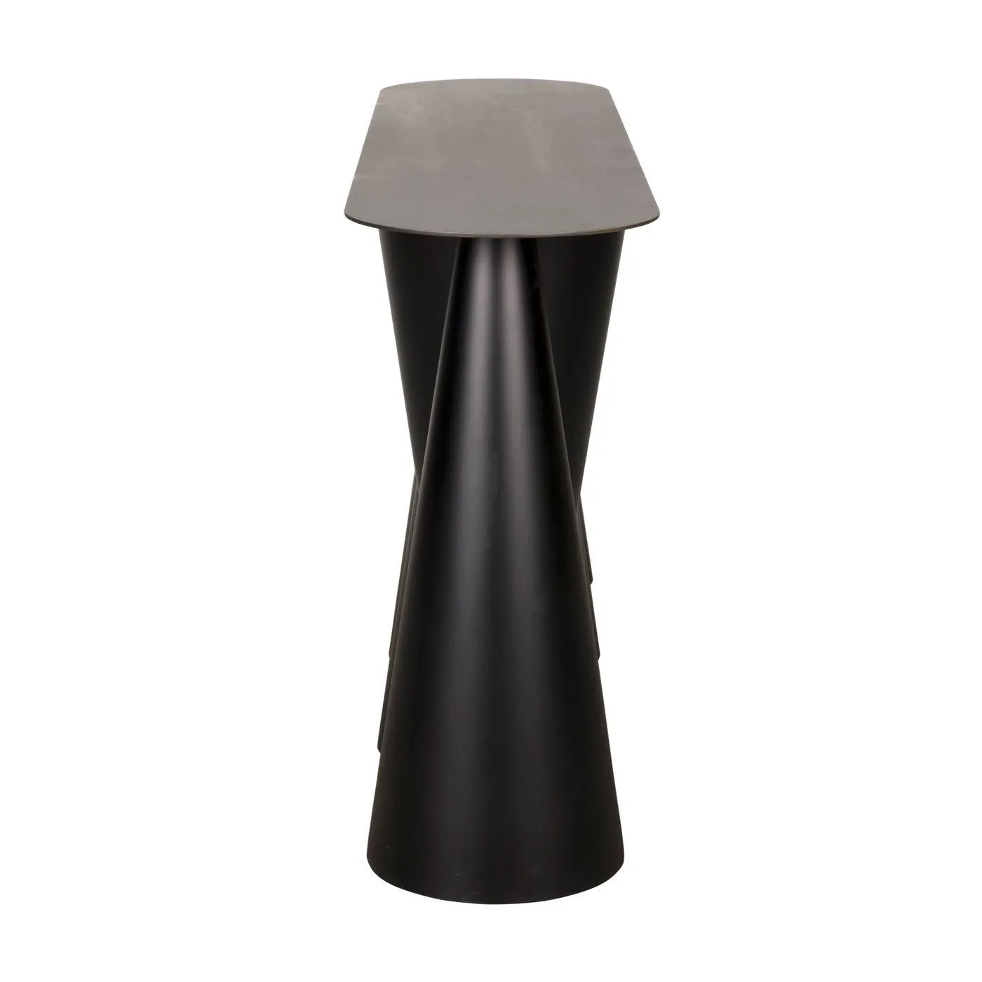 Salt and Pepper Console, Black Steel