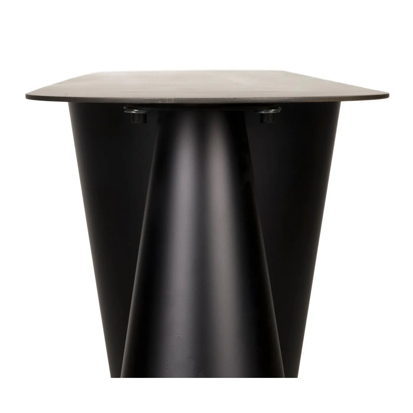Salt and Pepper Console, Black Steel