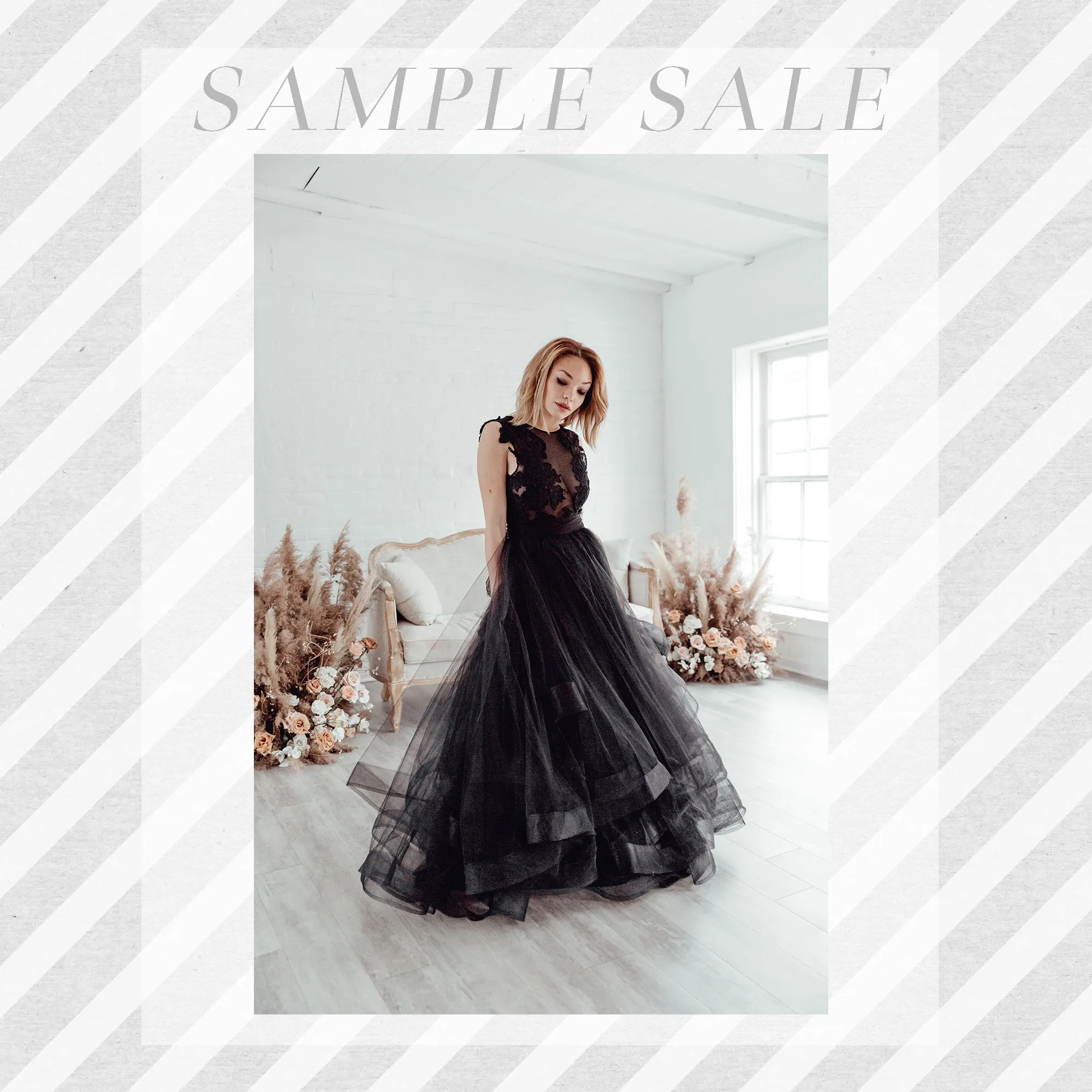 SAMPLE SALE: Eleanor in Raven