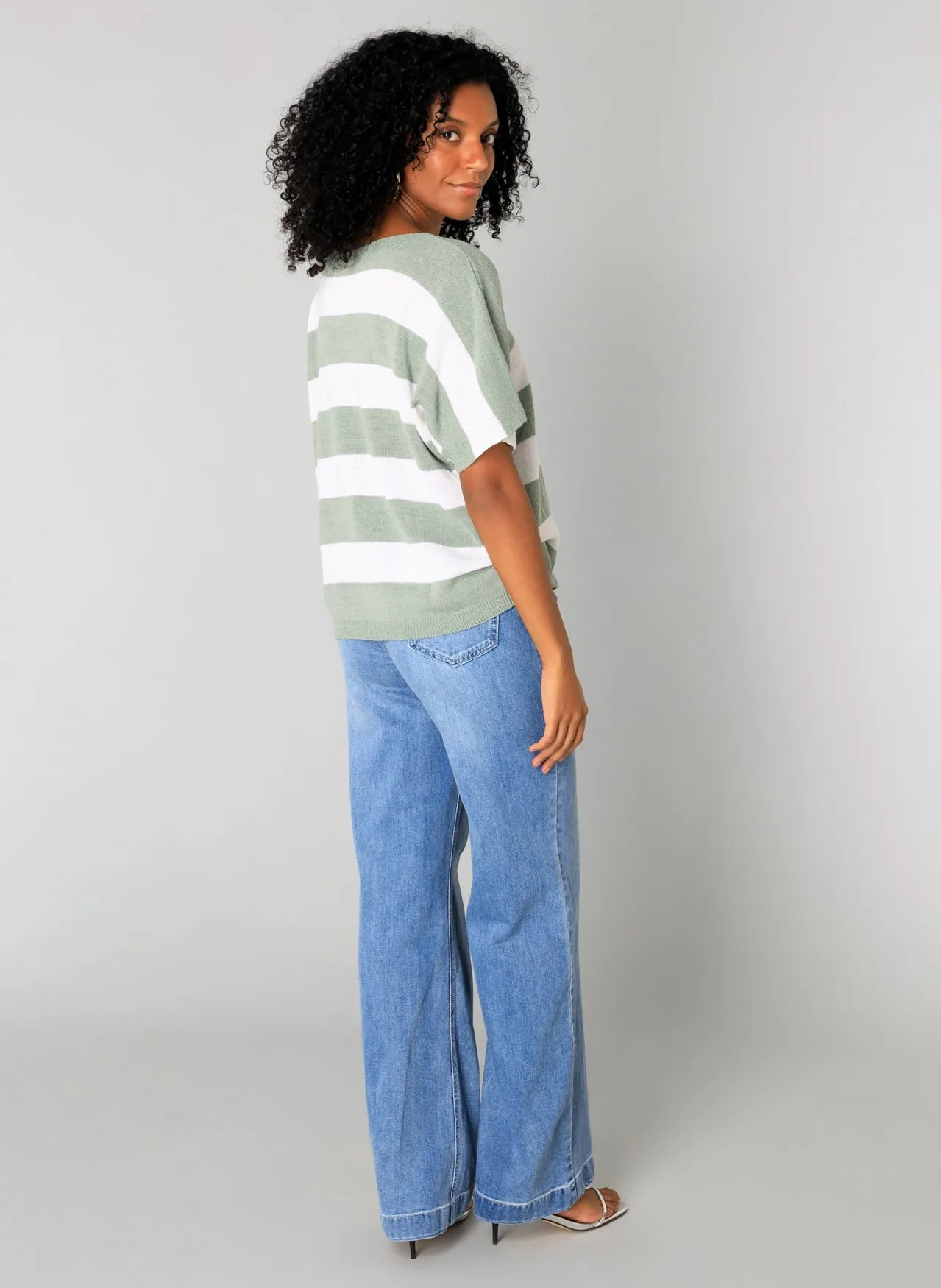 Sanji stripped sweater 2 colours