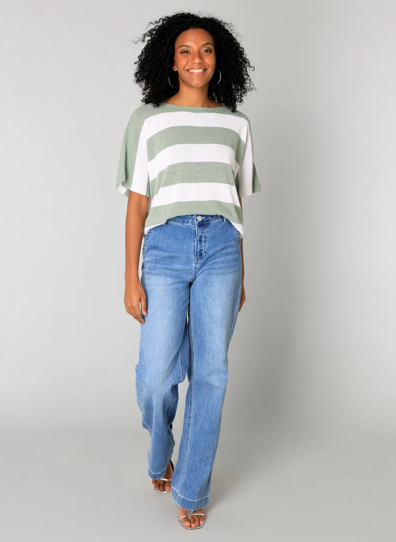 Sanji stripped sweater 2 colours