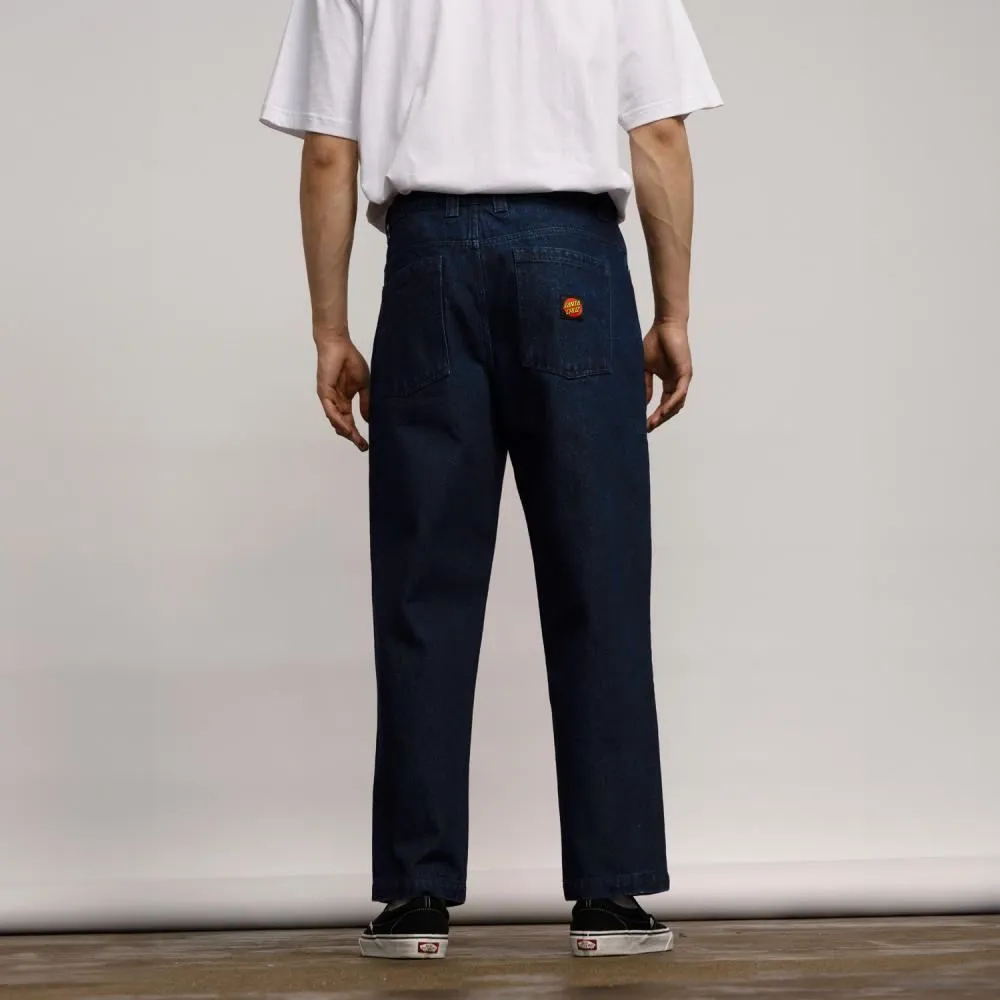 Santa Cruz Pant Classic Label Jean - Classic Blue