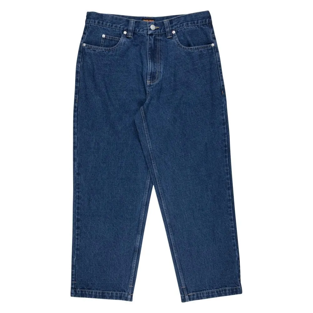 Santa Cruz Pant Classic Label Jean - Classic Blue