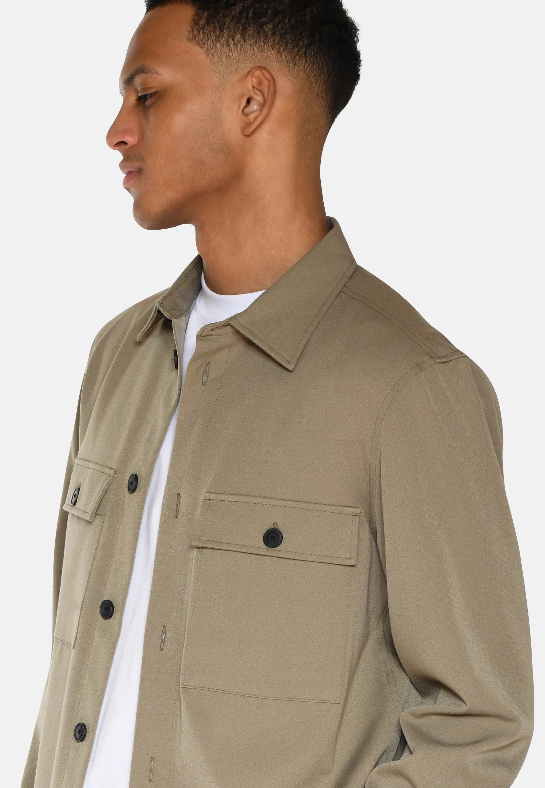 Santon overshirt 3808 - Mermaid