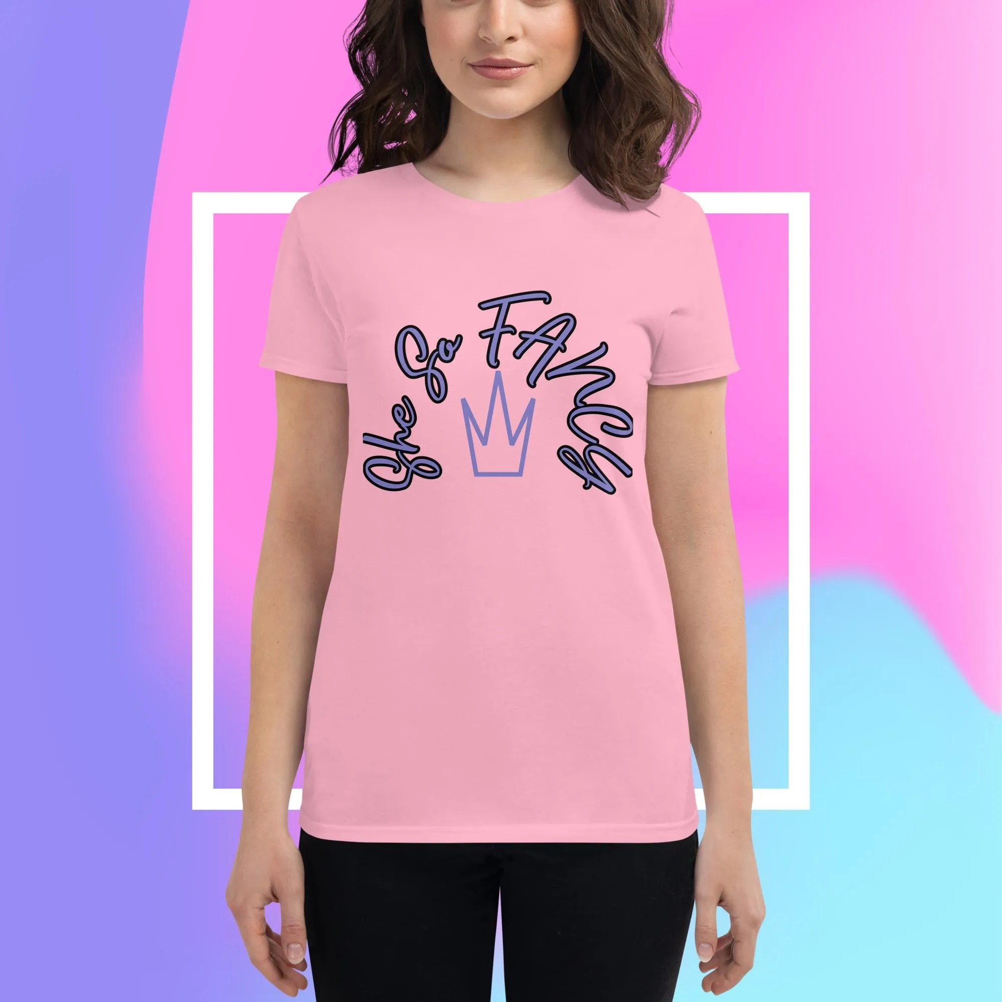 She So FANCY short sleeve t-shirt