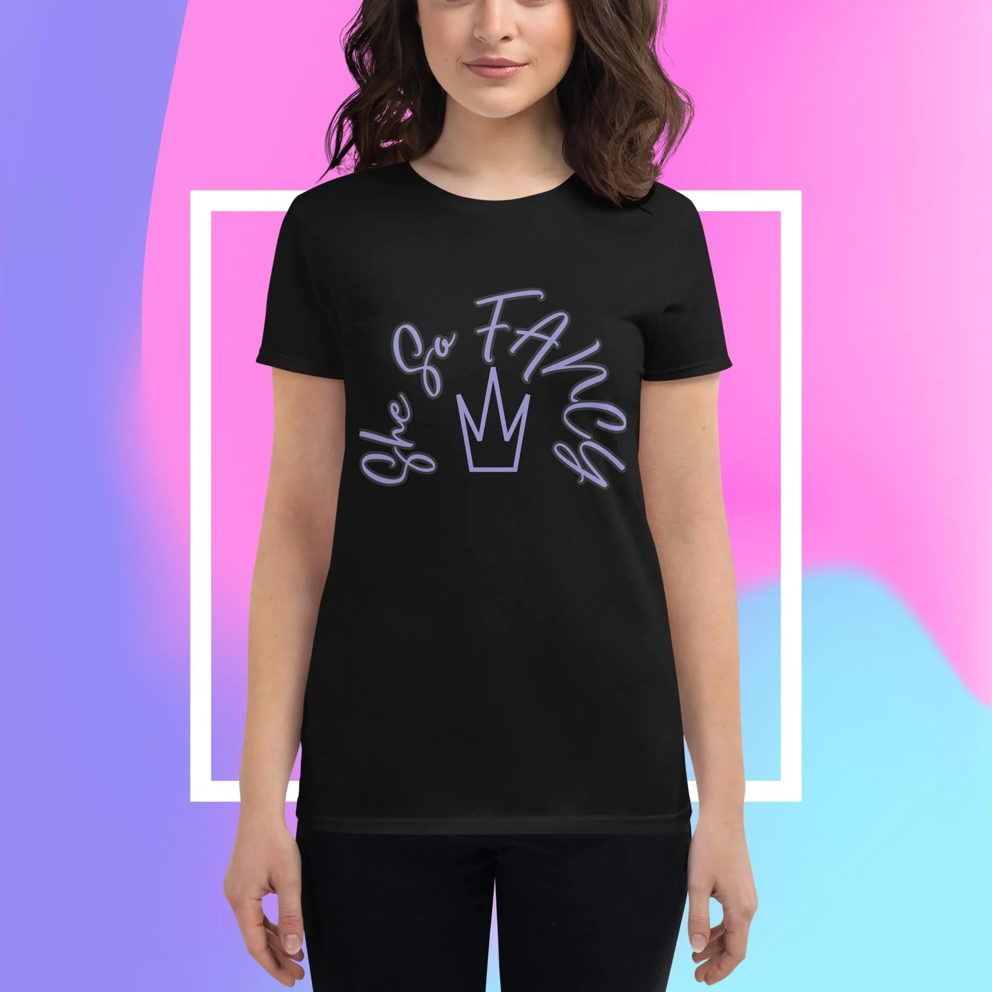 She So FANCY short sleeve t-shirt