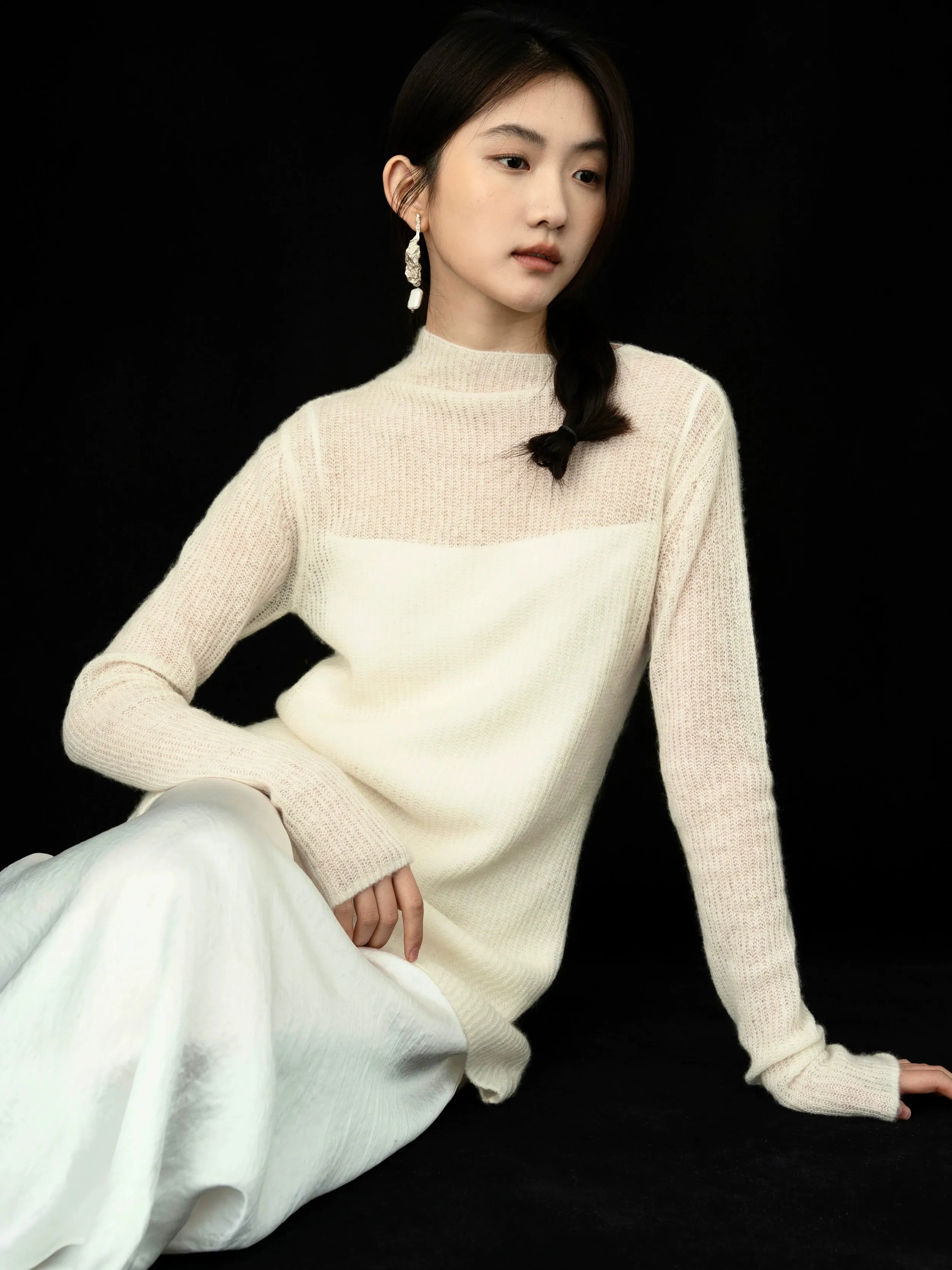 Sheer Knit Sweater