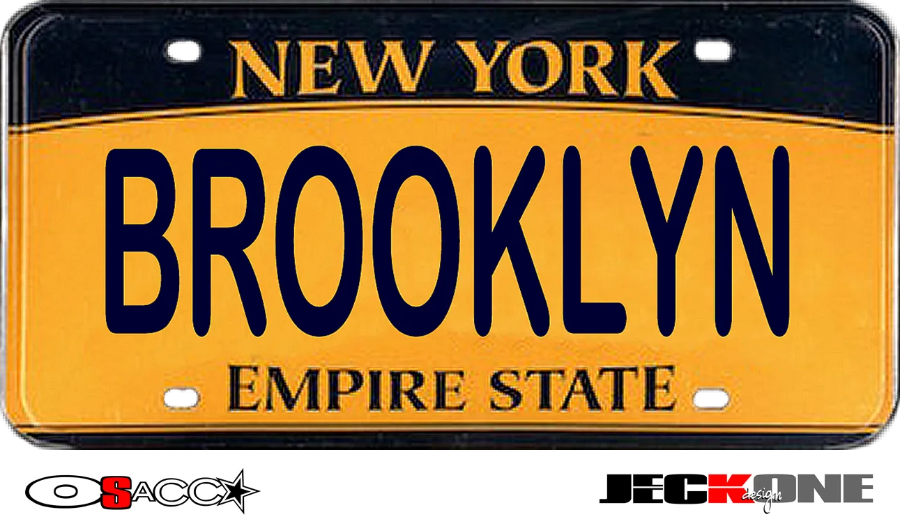 SHORT SLEEVE TEE SHIRT (uniSex) : BROOKLYN 2019 (JECKONE X oeroSTREETautomotive Custom Classics)