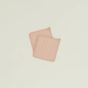 Simple Linen Pot Holder (Set of 2), Blush