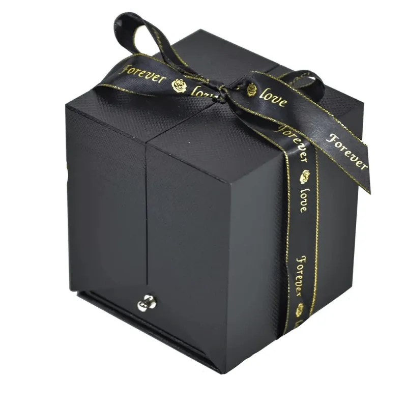 Single Rose Jewelry Box – Elegant and Unique Gift for Any Occasion