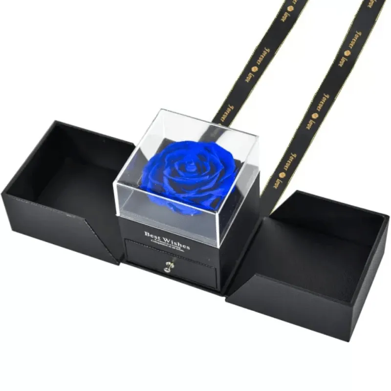 Single Rose Jewelry Box – Elegant and Unique Gift for Any Occasion