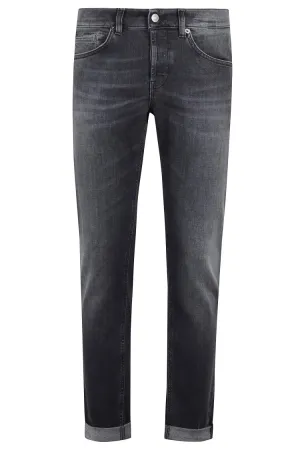 Skinny-Fit Grey Denim Jeans