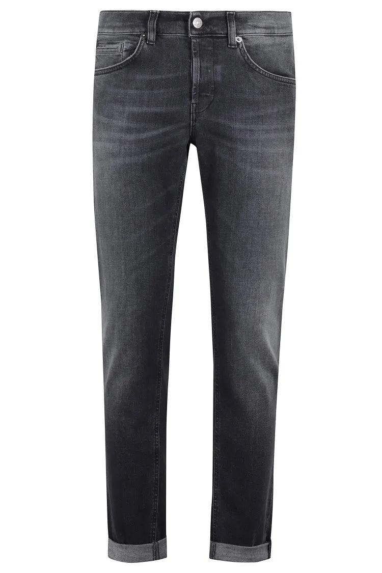 Skinny-Fit Grey Denim Jeans