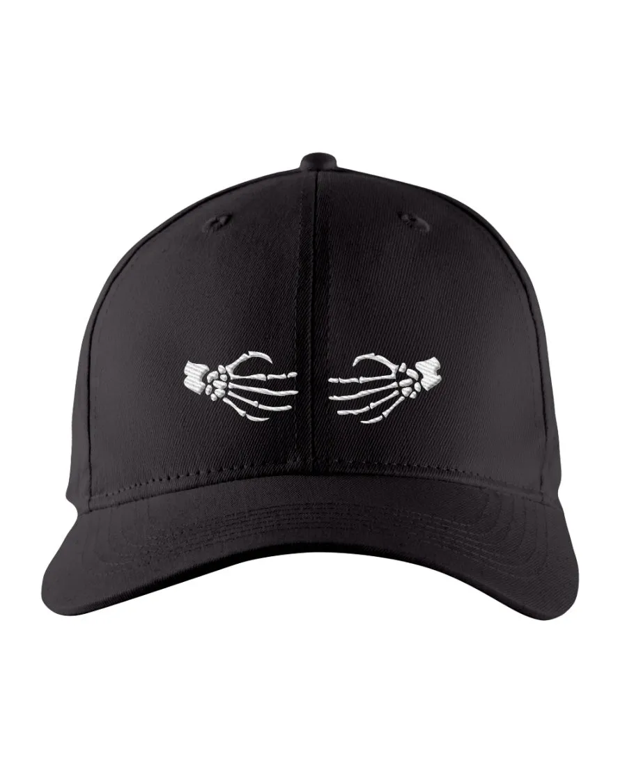 SKULL HANDS- Snapback Trucker Cap