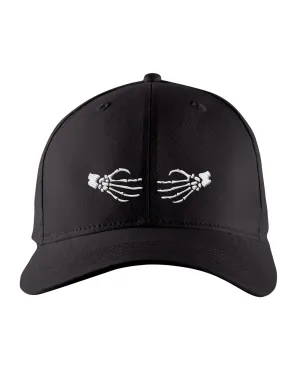 SKULL HANDS- Snapback Trucker Cap