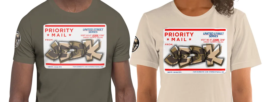 SLAP$- (LouieLouyLew) JECKONE 2019 -UniSex T-shirt (upgraded classic)