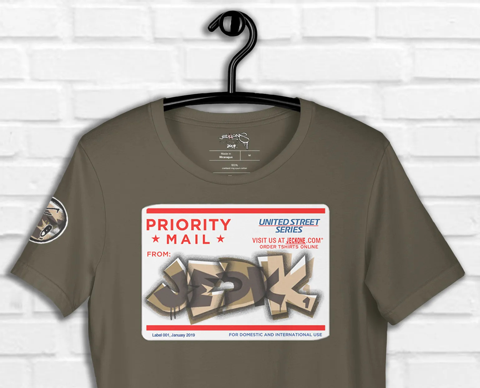 SLAP$- (LouieLouyLew) JECKONE 2019 -UniSex T-shirt (upgraded classic)