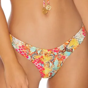 SMOKE SHOW - Tab Side High Leg Brazilian Bottom