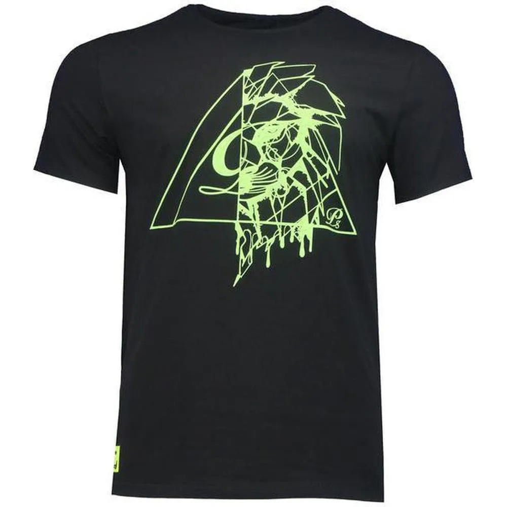 Society Lion Tee, BLACK