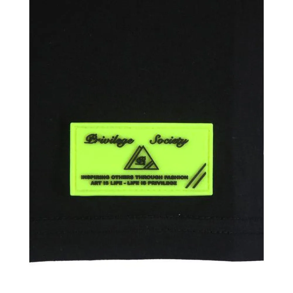 Society Lion Tee, BLACK