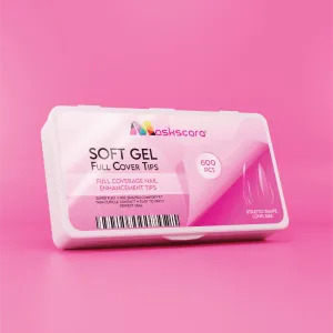 Soft Gel Tips - Full Cover (Stiletto Long)