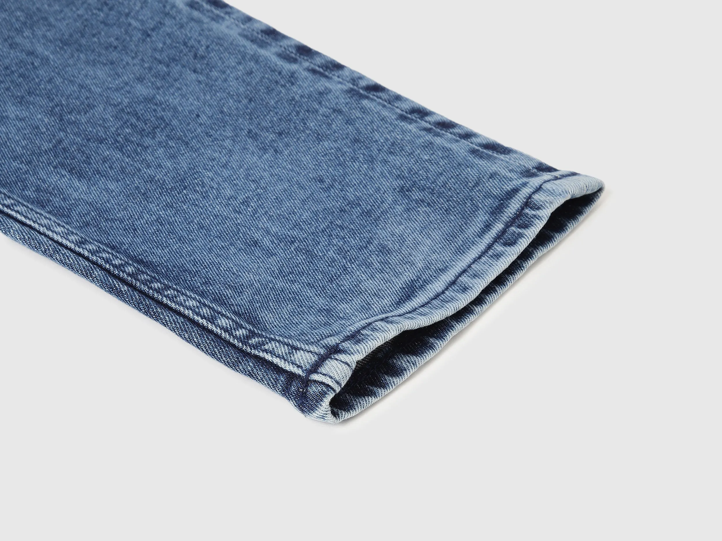Solid Low Crotch Fit Jeans