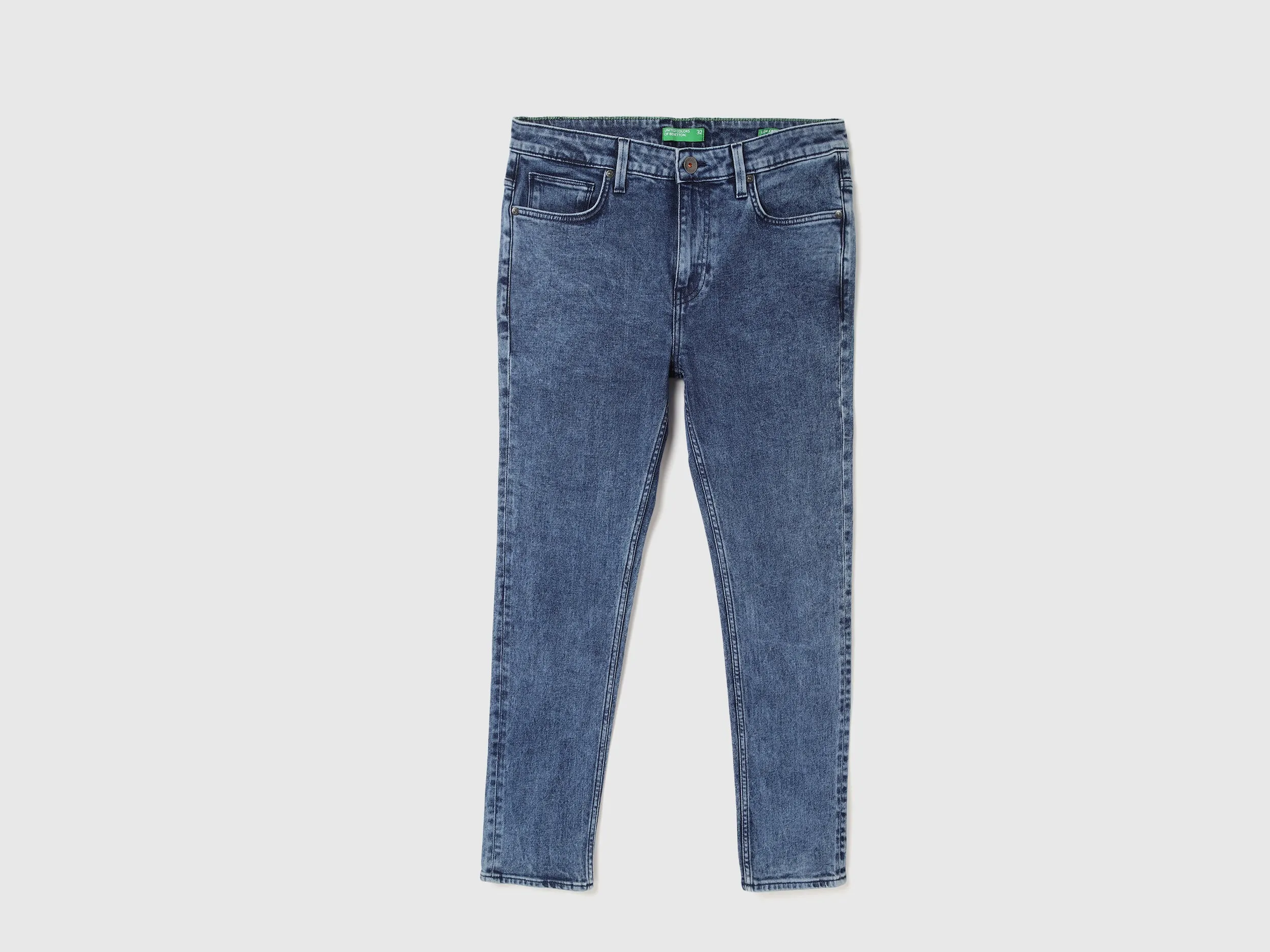 Solid Low Crotch Fit Jeans