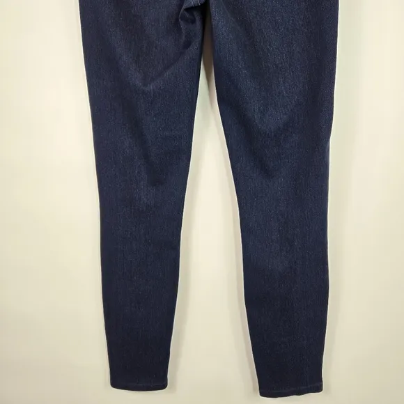 Spanx Jean-ish Ankle Leggings Jegging Jeans Shaping Dark Wash Medium 6 8 NWT