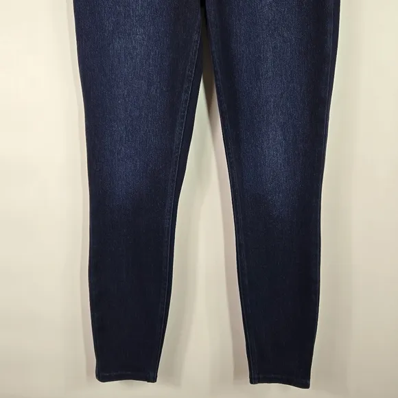 Spanx Jean-ish Ankle Leggings Jegging Jeans Shaping Dark Wash Medium 6 8 NWT