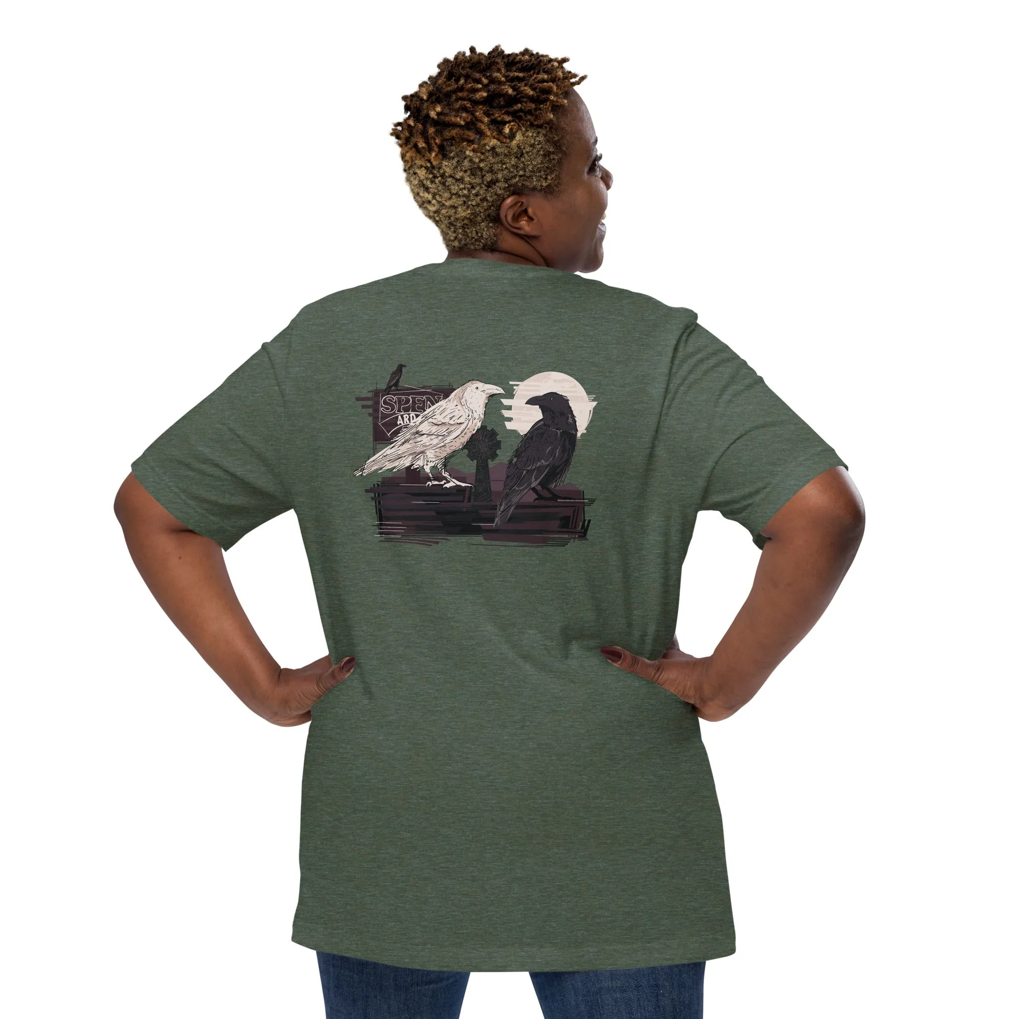 Spenard White Raven T-Shirt