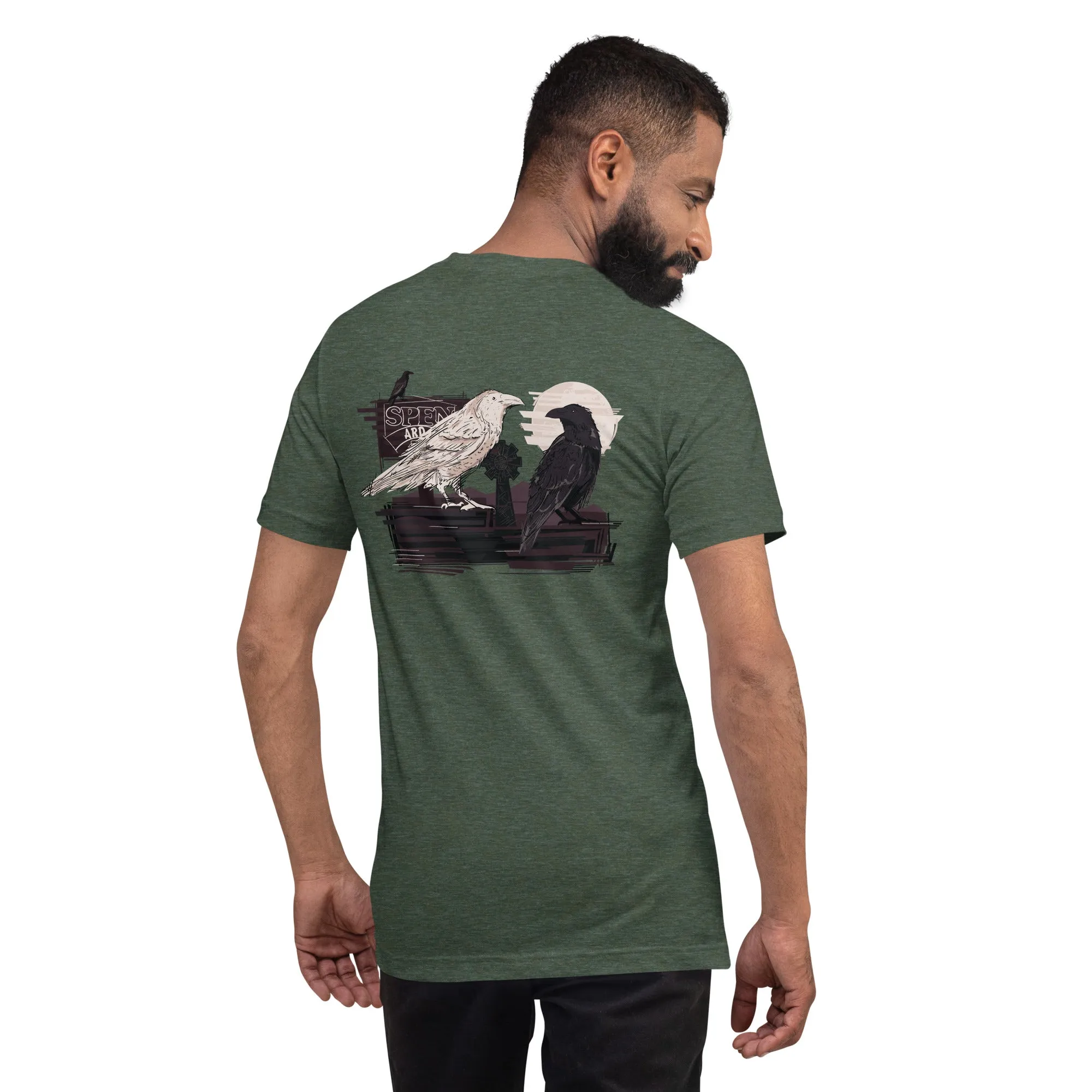 Spenard White Raven T-Shirt